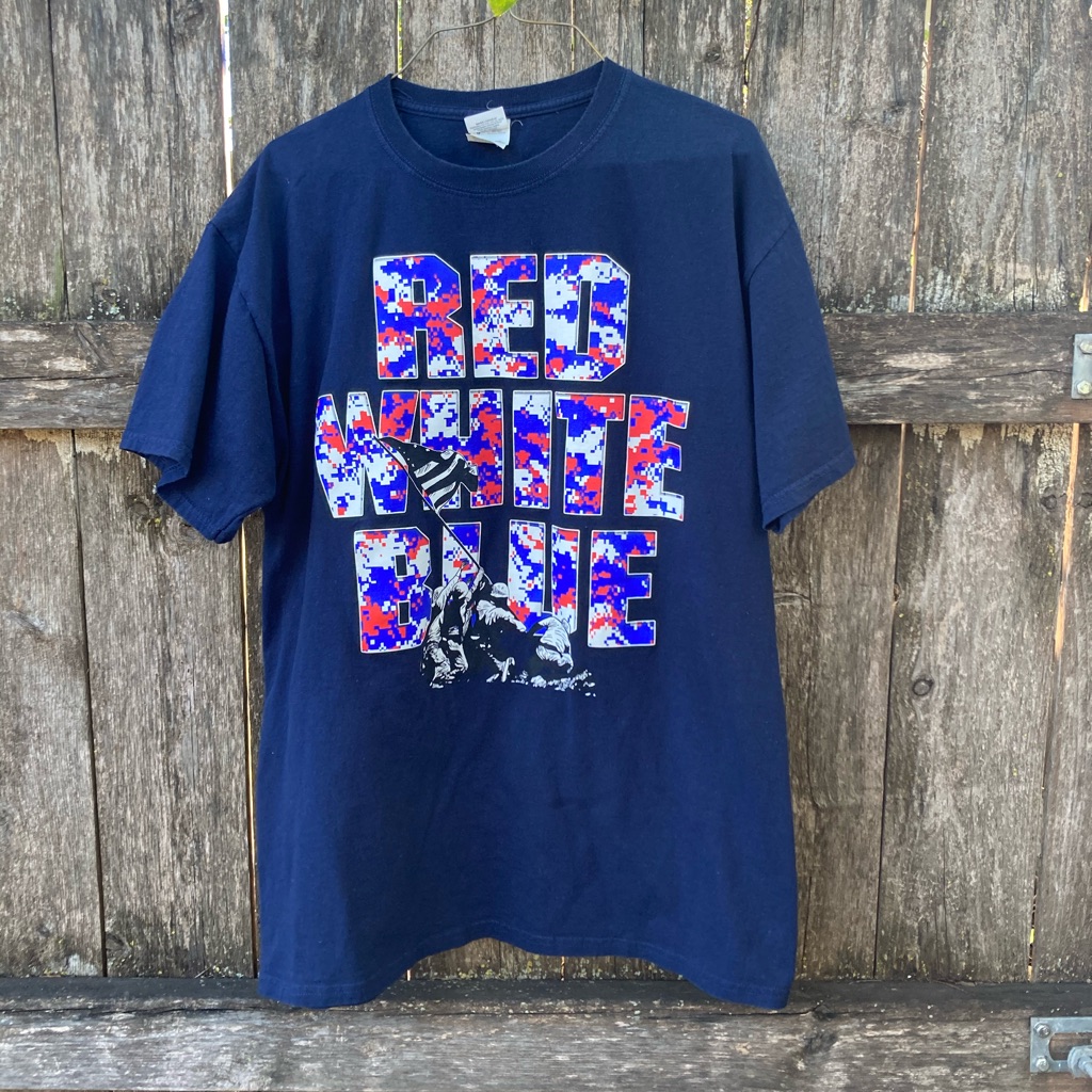 Red, White, And Blue Patriotic Tee